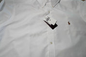 Polo Ralph Lauren Mens Classic fit Long Sleeve Button-Up Shirt XXL White Solid