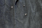 Tommy Hilfiger Mens Modern fit Double Breasted Corduroy Suit Jacket 46 R Blue