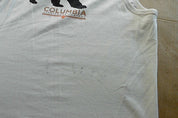 Columbia Mens Regular fit Sleeveless Graphic Tank Top Shirt Medium Beige Solid