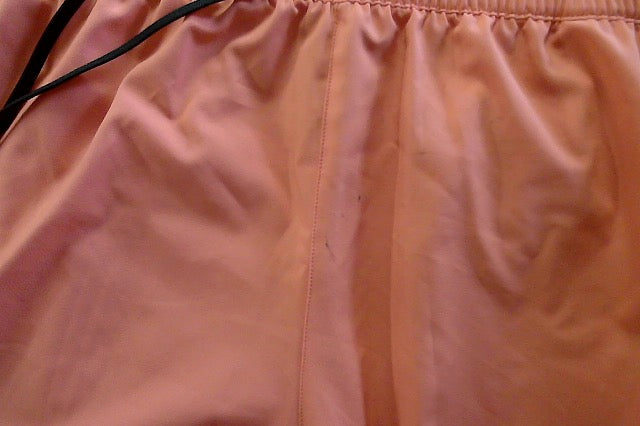Reebok Mens Regular fit Athletic Basketball Shorts Large Orange Moisture Wicking