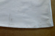 DKNY Women Regular fit Round Neck Sleeveless Tennis Dress Medium White Solid