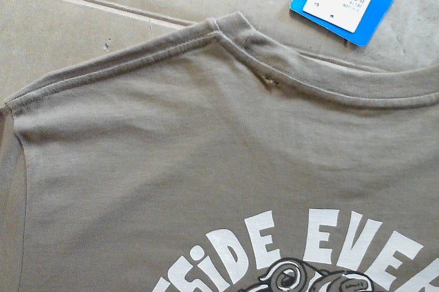 Columbia Men Regular fit Short Sleeve Graphic T-Shirt Shirt Large Brown Solid