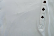 BASS OUTDOOR Women Regular fit Short Sleeve Polo Shirt Medium White Solid