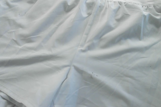 ID Ideology Womens Regular fit 3 in 1 Athletic Running Shorts 2X White Solid