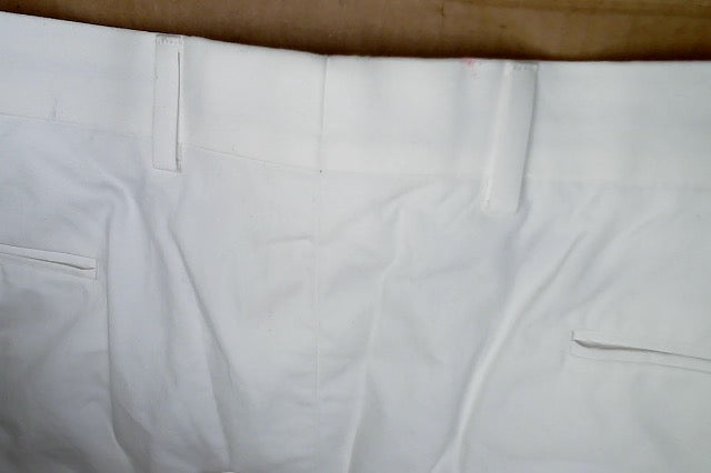 Tommy Hilfiger Mens Modern fit Suit Jacket Pants 38 / 32 White Solid Stretch