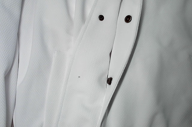 Starter Mens Classic Fit Varsity Jacket Coat Medium White Solid