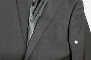 Calvin Klein Mens Slim fit Wool Suit Jacket Blazer 40 R Black Solid