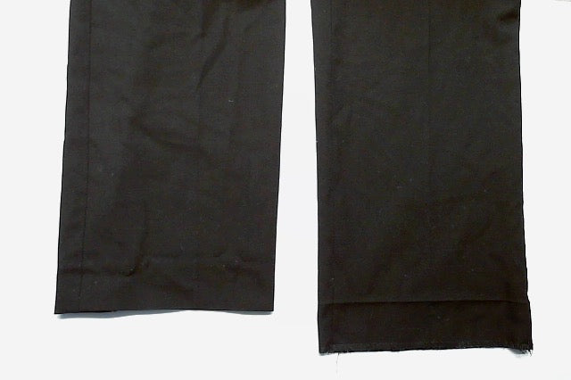 Kenneth Cole Mens Slim fit Dress Pants 33 / 32 Black Solid