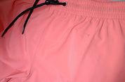 Reebok Mens Regular fit Drawstring Shorts XXL Orange Solid Moisture Wicking