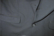 Bar Iii Mens Slim fit Tuxedo Suit Jacket Blazer 38 R Black Solid