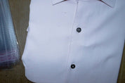 Alfani Mens Slim fit Dress Shirt Medium 15-15.5 34-35 Pink Solid