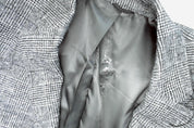 Lauren Ralph Lauren Mens Classic fit Overcoat Coat 40 L Black Plaid