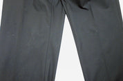 Michael Kors Mens Classic fit Pleated Dress Pants 40 / 34 Black Solid