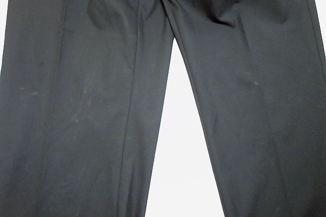 Michael Kors Mens Classic fit Pleated Dress Pants 40 / 34 Black Solid
