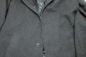 Calvin Klein Mens Classic-Fit Coleman Overcoat Coat 38 R Charcoal Grey