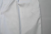 Tayion Mens Classic fit Dress Pants 42 / 30 White Solid