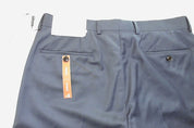Calvin Klein Mens Slim fit Wool Dress Pants 33 / 30 Blue Solid