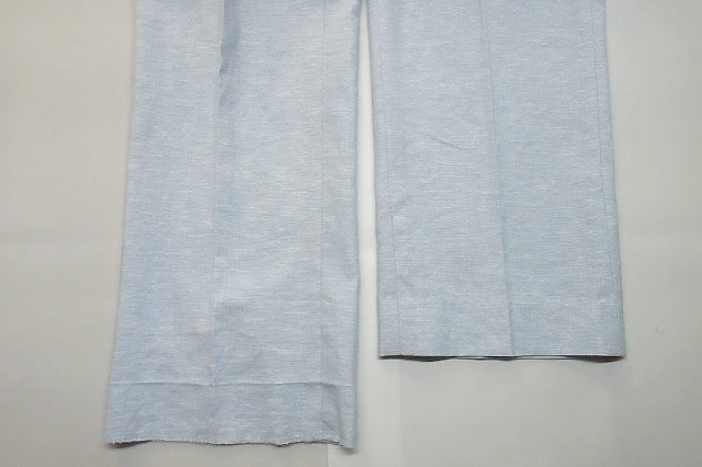 Bar Iii Mens Slim fit Dress Pants 30 / 32 Light Blue Solid Linen