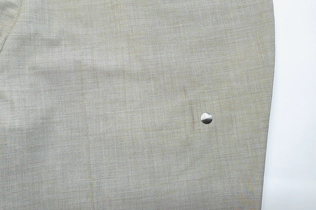 Tayion Mens Classic fit Wool Dress Pants 38 / 32 Light Tan Solid