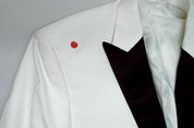 Bar III Mens Slim fit Suit Jacket Blazer 44 R White Floral