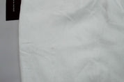 Tommy Hilfiger Mens Modern fit Linen Cotton Dress Pants 36 / 30 White Solid
