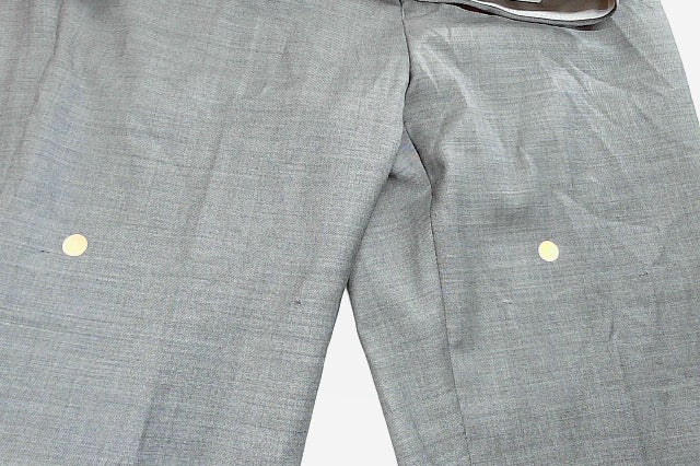 Calvin Klein Mens Slim fit Wool Dress Pants 30 / 32 Gray Solid