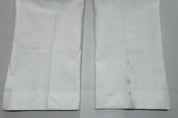 Bar III Mens Slim fit Linen Cotton Dress Pants 33 / 30 White Solid