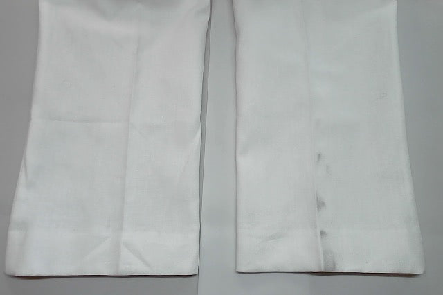 Bar III Mens Slim fit Linen Cotton Dress Pants 33 / 30 White Solid