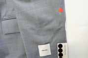 Calvin Klein Mens Slim fit Suit Jacket Blazer 42 R Powder Blue Solid Stretch