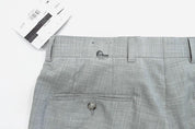 Ted Baker Mens Modern fit Wool Linen Dress Pants 32 / 30 Light Gray Solid