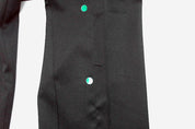 Kenneth Cole Mens Slim fit Dress Pants 33 / 32 Black Solid