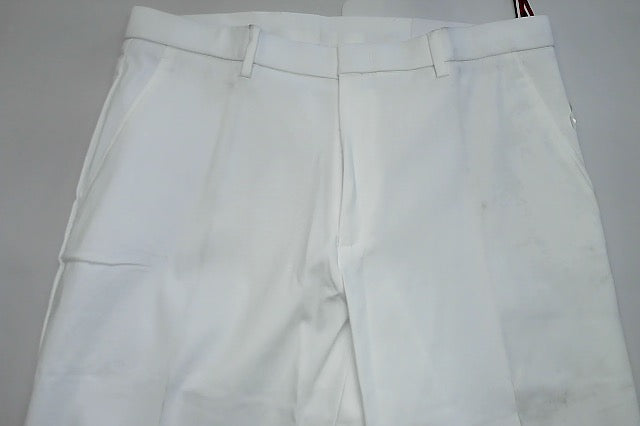 Tommy Hilfiger Mens Modern fit Dress Pants 32 / 34 White Solid Stretch