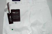 Tommy Hilfiger Mens Modern fit Dress Pants 32 / 34 White Solid Stretch