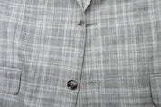 Tommy Hilfiger Mens Modern fit Sport Coat Blazer 44 R Grey Plaid