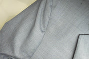 Michael Kors Mens Classic fit Suit Jacket Blazer 44 R Blue Solid Stretch