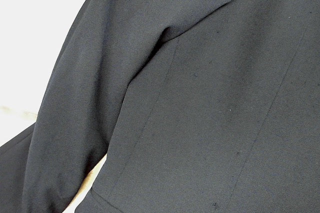 Michael Kors Mens Classic fit Sport Coat Blazer 41 R Navy Blue Solid Stretch