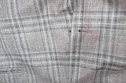 Michael Kors Mens Classic fit Sport Coat Blazer 44 L Purple Plaid