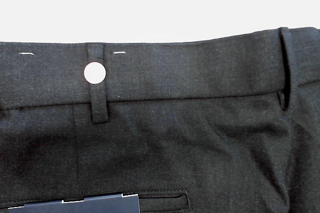 Tommy Hilfiger Mens Relaxed fit Dress Pants 34 / 34 Grey Solid