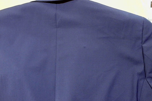 Hugo Boss Mens Modern fit Wool Suit Jacket Blazer 36 R Blue Solid