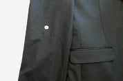 Bar Iii Mens Slim fit Wool Tuxedo Jacket Blazer 40 R Black Solid