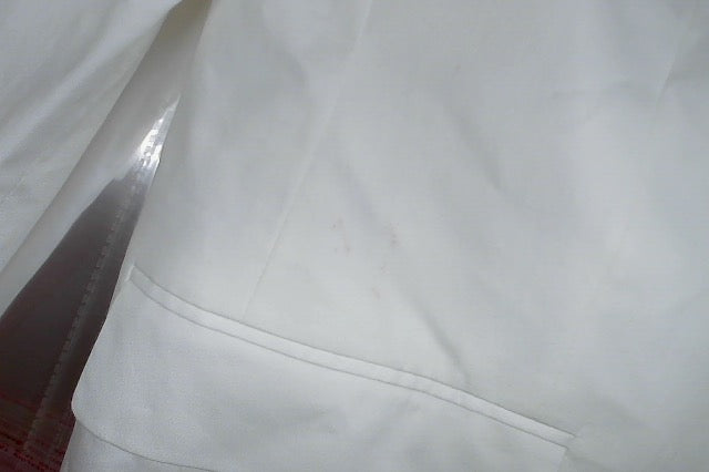 Tommy Hilfiger Mens Modern fit Dress Pants Blazer 40 S White Solid Stretch