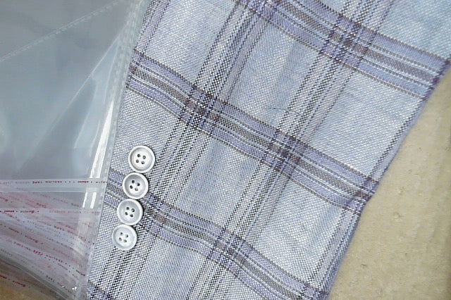 Tallia Mens Slim fit Suit Jacket Blazer 38 R Grey Plaid