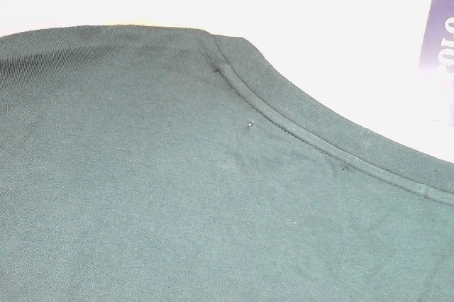 Polo Ralph Lauren Mens Regular fit Long Sleeve T-Shirt Shirt 4XB Green Solid