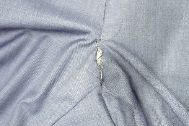 Michael Kors Mens Classic fit Dress Pants 40 / 32 Blue Solid Stretch Wool