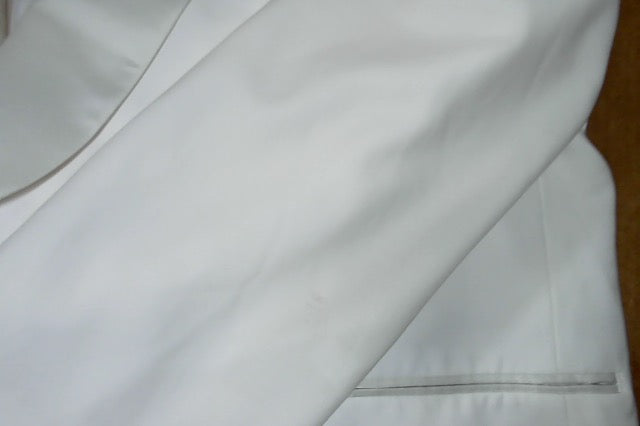Tommy Hilfiger Men's Solid White Sport Coat - White Wool