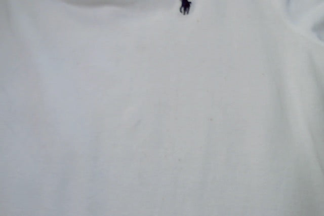 Polo Ralph Lauren Mens Classic fit Short Sleeve Polo Shirt Large White Solid