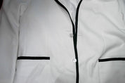 Tommy Hilfiger Mens Modern fit Sport Coat Blazer 44 L White Green Solid