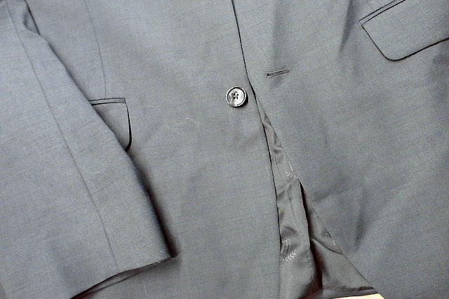 Tommy Hilfiger Mens Modern fit Suit Jacket Blazer 46 L Navy Blue Solid Stretch
