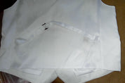Tommy Hilfiger Mens Modern fit Button-Up Suit Vest Medium White Solid Stretch