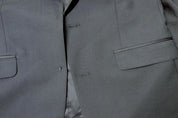 Bar Iii Mens Slim fit Tuxedo Jacket Suit Jacket 38 S Black Solid Wool